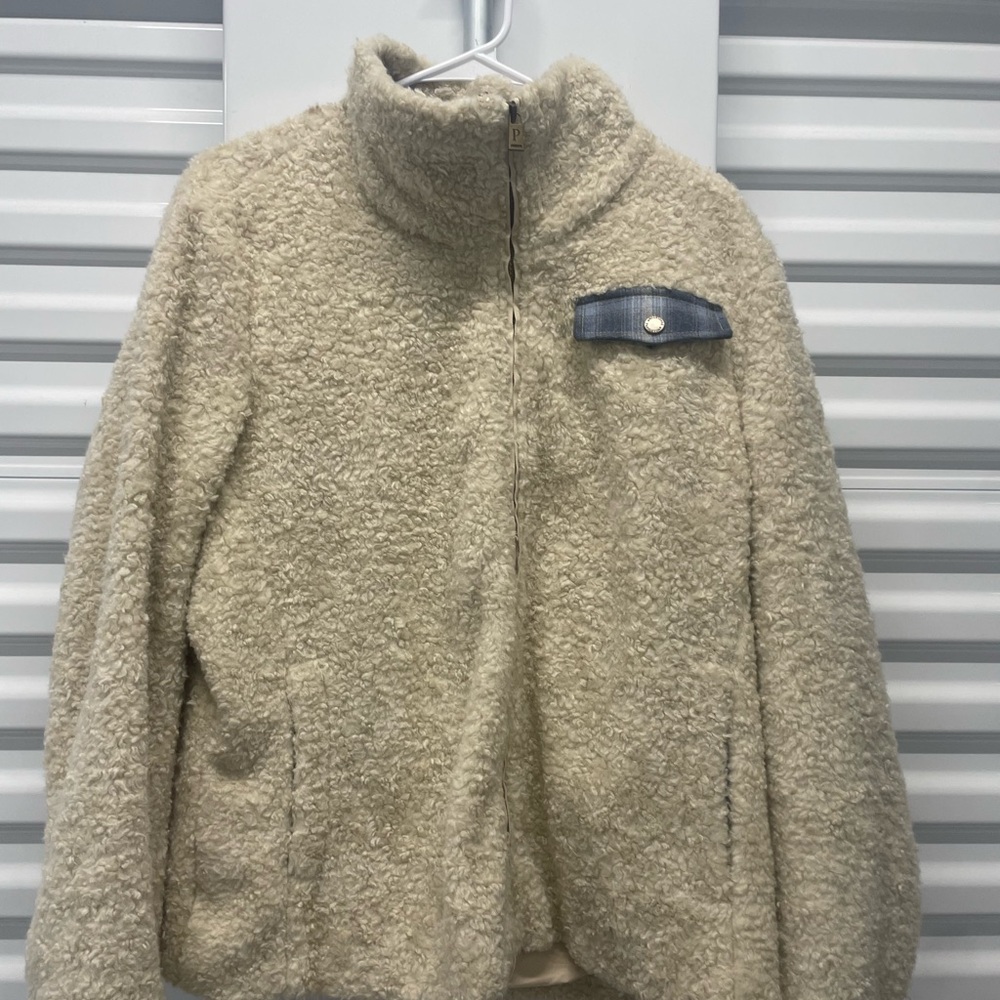 vintage pendleton half zip sweater fleece  mens xl
